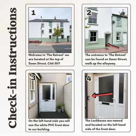Hadrians Retreat, Cosy 1 Bed Flat - Near M6 Jct45, A75, Gretna&carlisle *